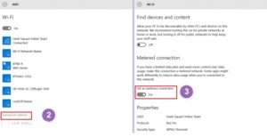 Mengaktifkan fitur Metered Connection di Windows