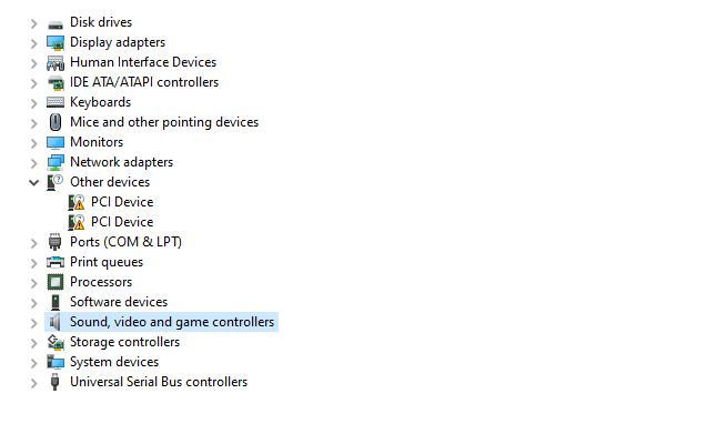 Cara update driver audio melalui Device Manager di Windows.