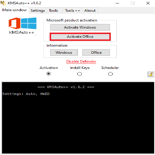 Langkah berikutnya, silakan klik pada opsi Activate Office untuk menjalankan instruksi aktivasi secara otomatis.