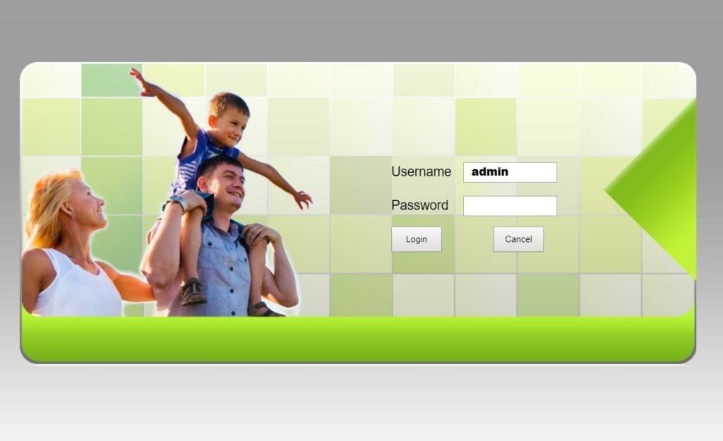 Cara login panel admin router modem