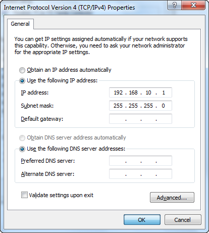 Setting IP Address dan Default Gateway manual di Windows