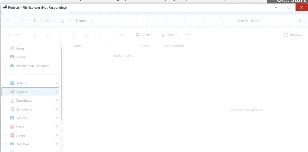 Masalah File Explorer tidak merespons di laptop Windows