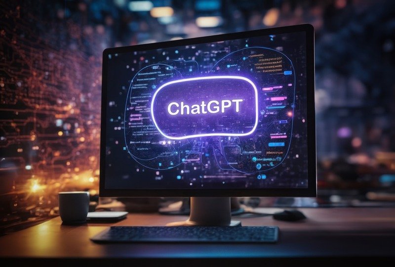 Berbagai aplikasi dan tools AI gratis di layar komputer