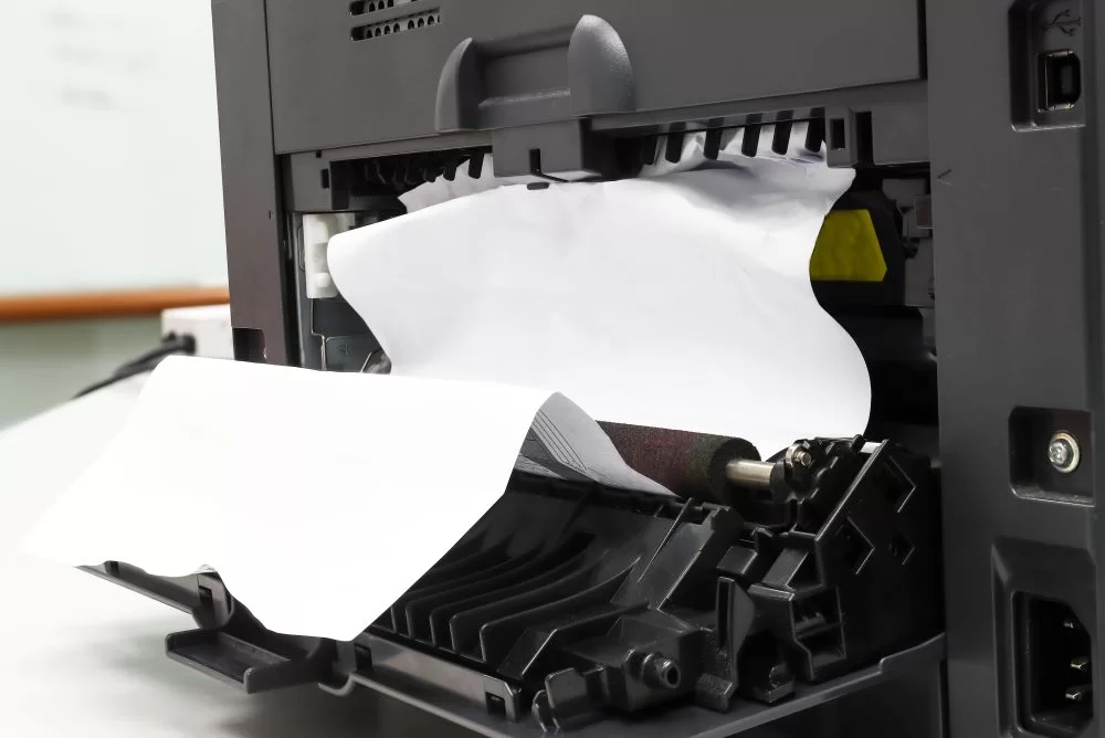 Cara menarik kertas paper jam di printer