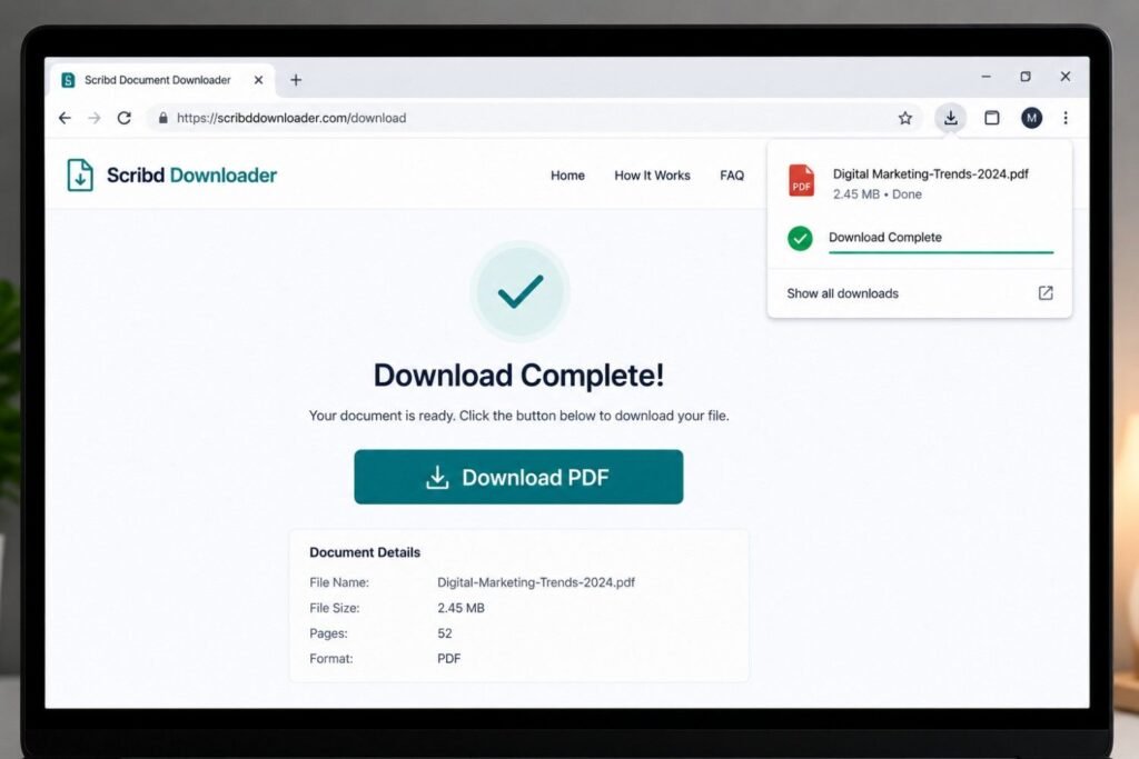 Cara Download File di Scribd Gratis Tanpa Login: 4 Trik Aman & Ampuh